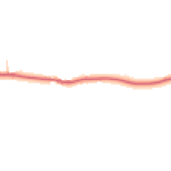 Daytime road noise heatmap for BS40 5DQ