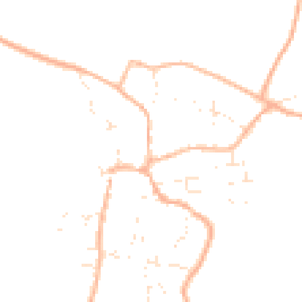 Daytime road noise heatmap for BS40 5QA