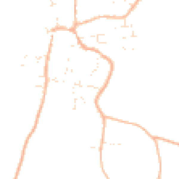 Daytime road noise heatmap for BS40 5QW