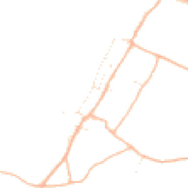 Daytime road noise heatmap for BS40 6BE