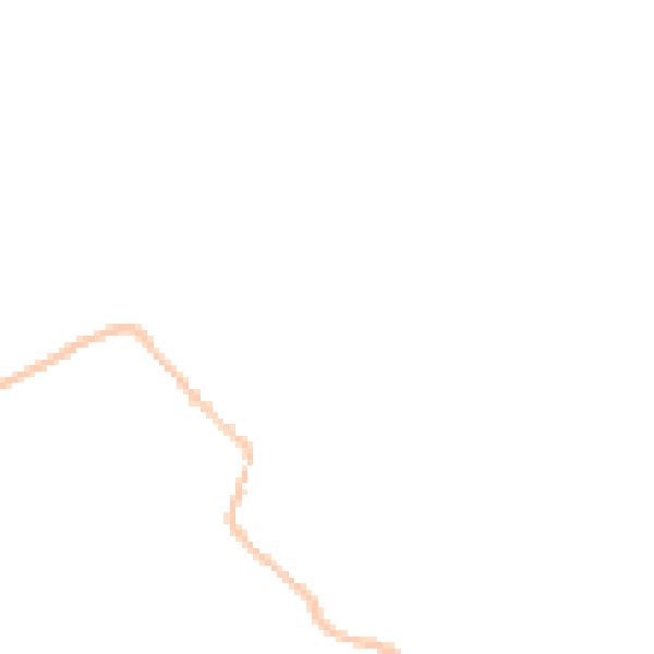 Night-time road noise heatmap for BS40 7TE