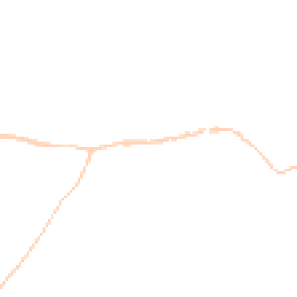 Night-time road noise heatmap for BS40 8PW
