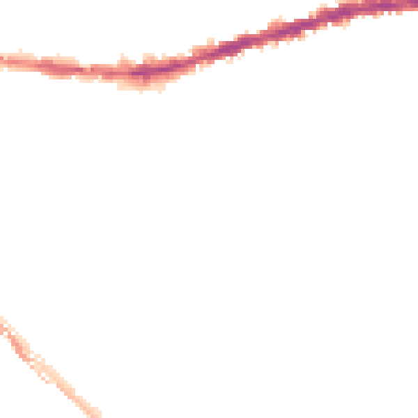 Night-time road noise heatmap for BS5 9SA