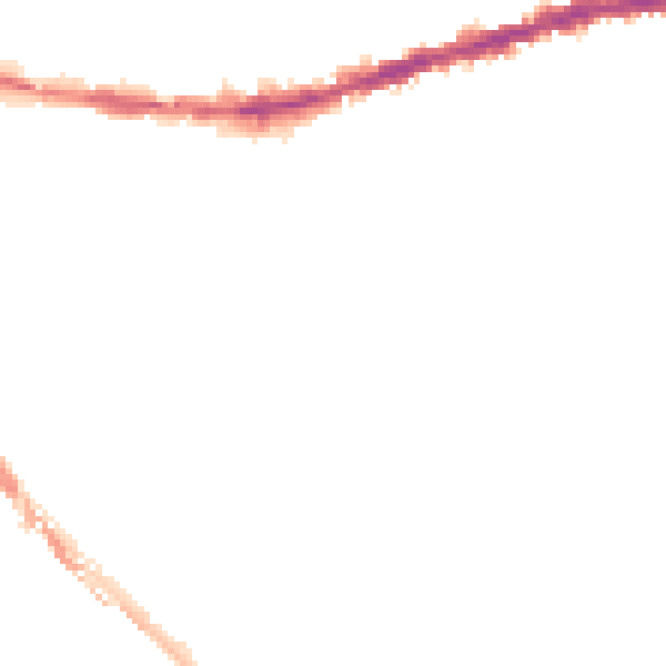 Night-time road noise heatmap for BS5 9SB