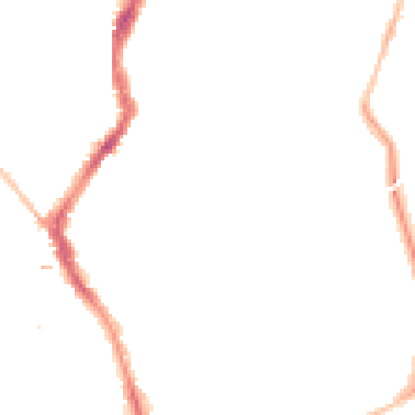 Night-time road noise heatmap for BS6 5BL