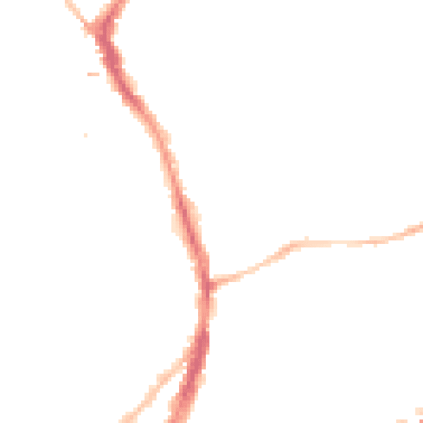 Night-time road noise heatmap for BS6 5BQ