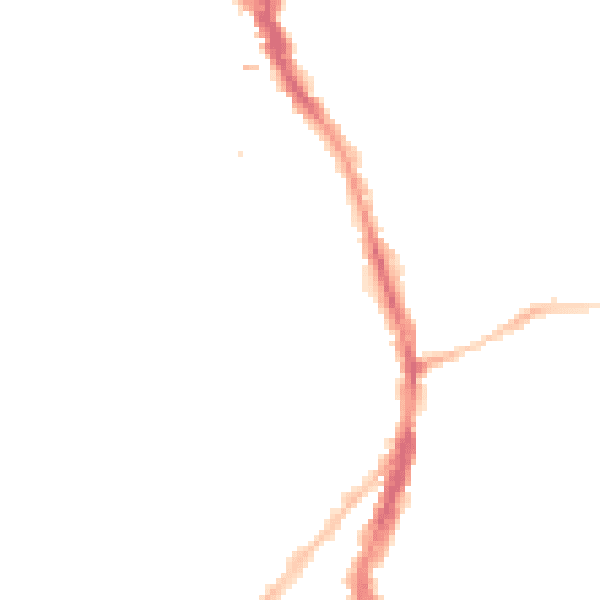 Night-time road noise heatmap for BS6 5DF