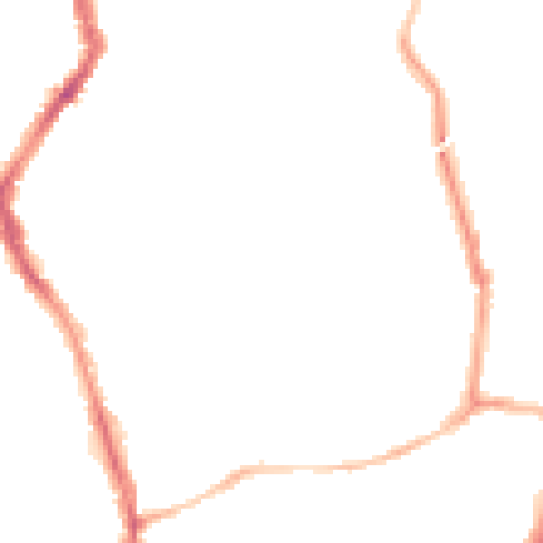 Night-time road noise heatmap for BS6 5EJ