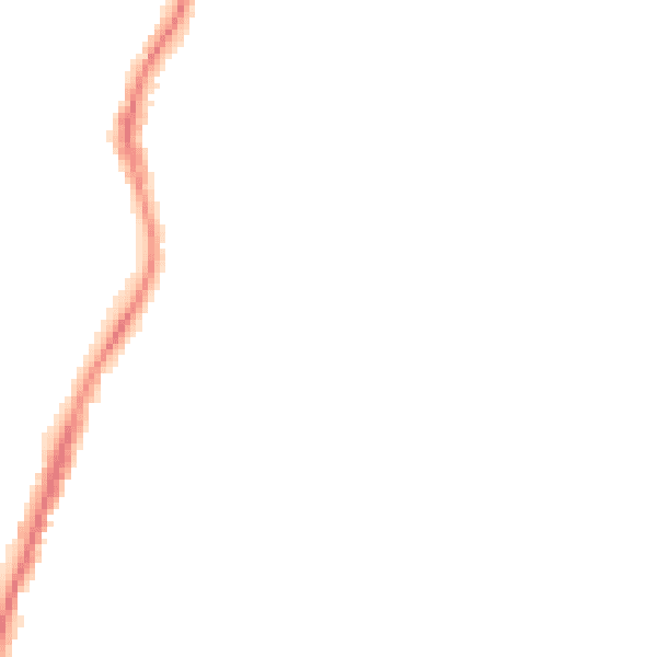 Night-time road noise heatmap for BS7 0PS