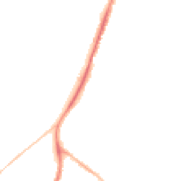 Night-time road noise heatmap for BS7 0QA