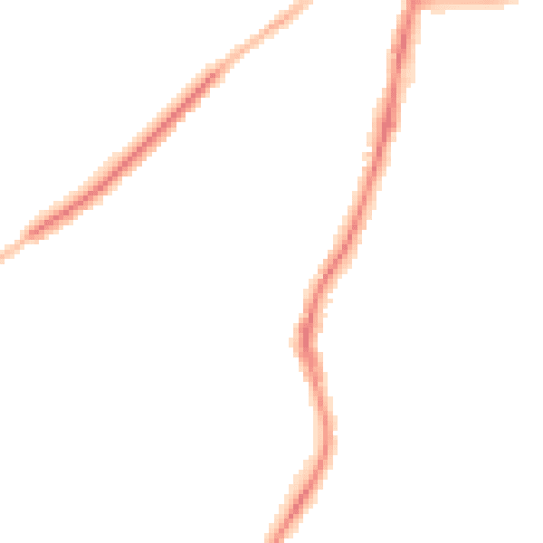 Night-time road noise heatmap for BS7 0SE