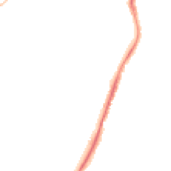 Night-time road noise heatmap for BS7 0XE