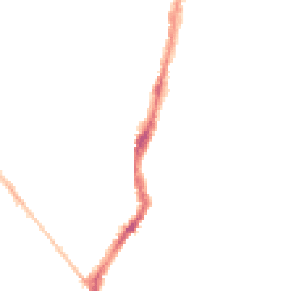 Night-time road noise heatmap for BS7 8BG