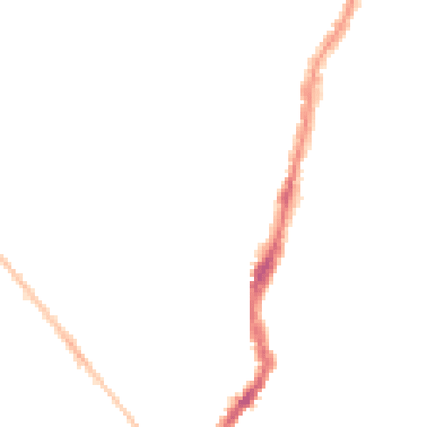 Night-time road noise heatmap for BS7 8HA