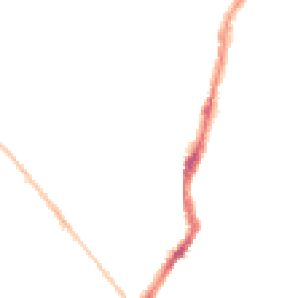 Night-time road noise heatmap for BS7 8HE