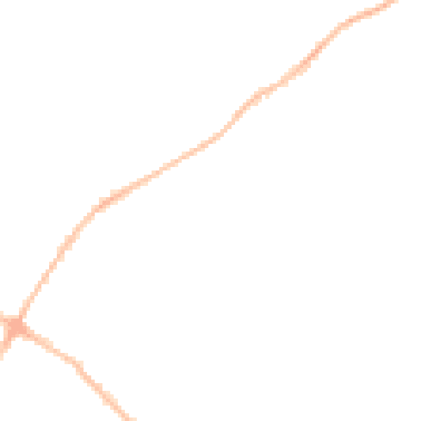 Night-time road noise heatmap for BS7 8JW