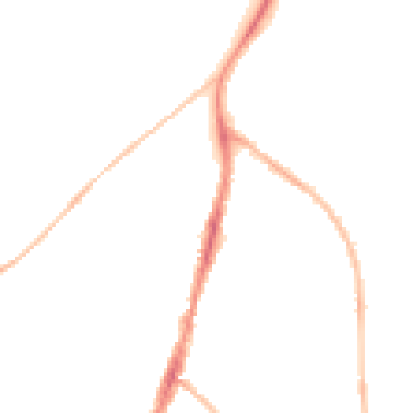 Night-time road noise heatmap for BS7 8UH