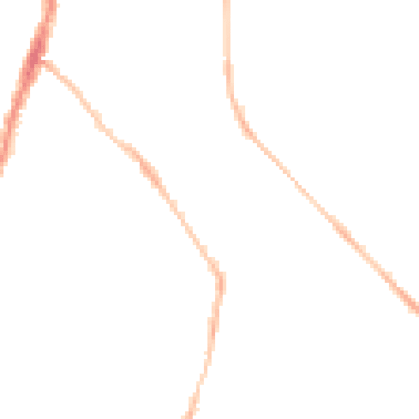 Night-time road noise heatmap for BS7 9LJ