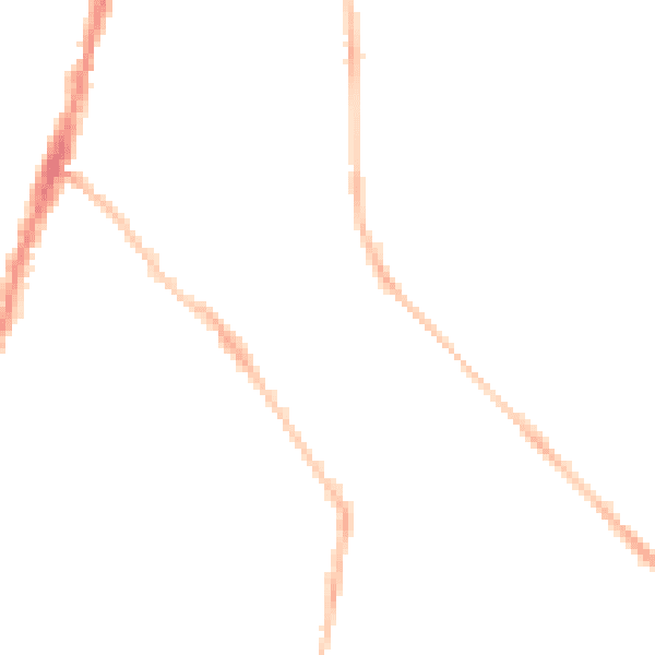Night-time road noise heatmap for BS7 9QP
