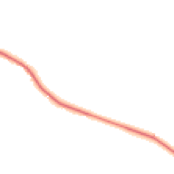 Night-time road noise heatmap for BS8 3QF