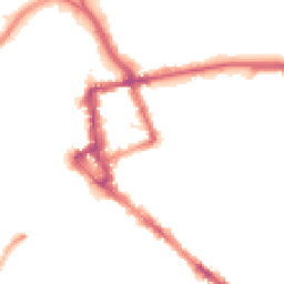 Night-time road noise heatmap for CA1 1EE