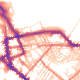 Daytime road noise heatmap for CA1 1HR