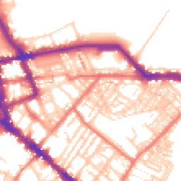 Daytime road noise heatmap for CA1 1JT