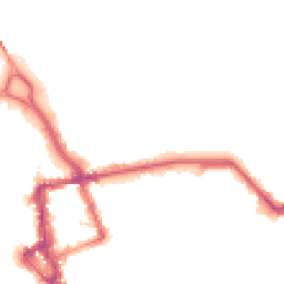 Night-time road noise heatmap for CA1 1NB