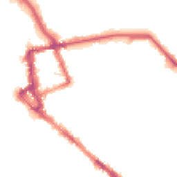 Night-time road noise heatmap for CA1 1PY