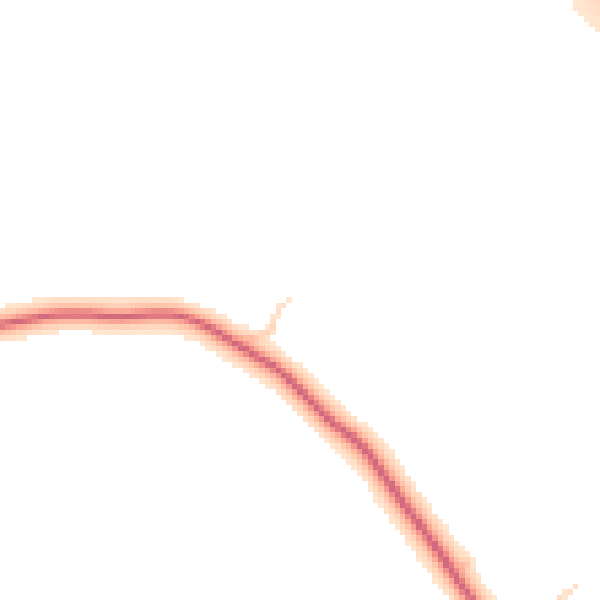 Daytime road noise heatmap for CA11 0AL