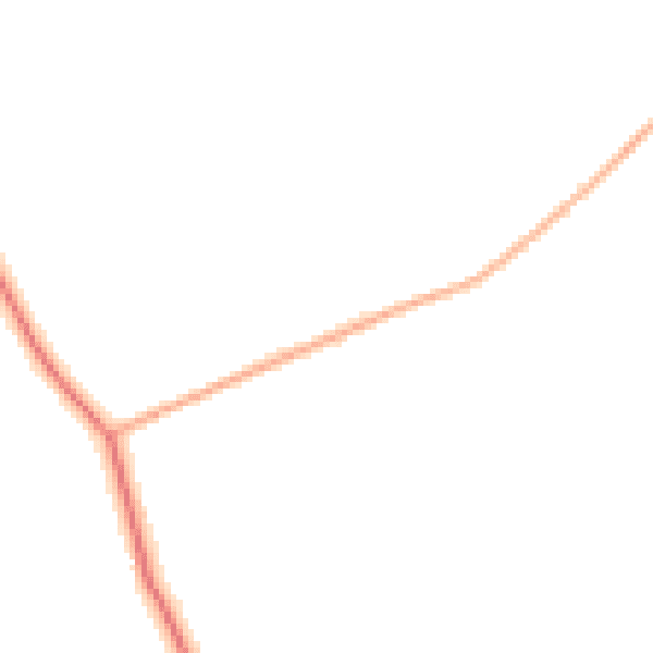 Daytime road noise heatmap for CA11 0BG