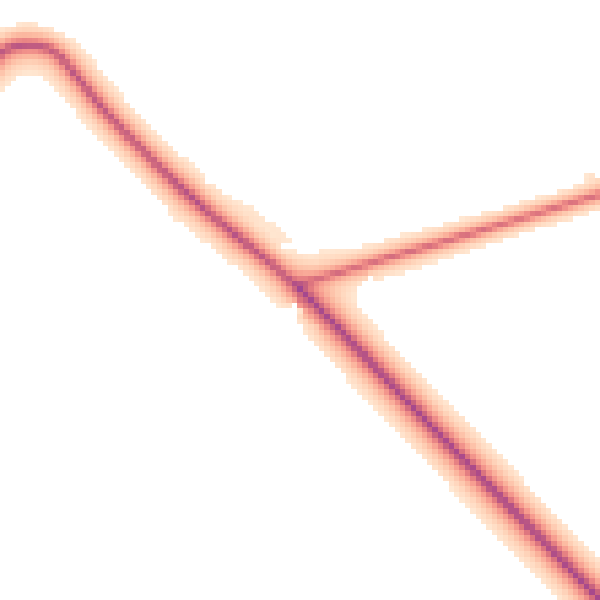 Daytime road noise heatmap for CA11 0BN