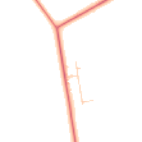 Daytime road noise heatmap for CA11 0BT