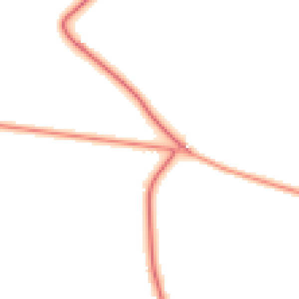 Daytime road noise heatmap for CA11 0BZ