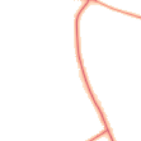 Daytime road noise heatmap for CA11 0DE