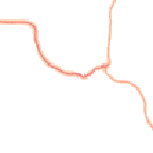 Daytime road noise heatmap for CA11 0JZ