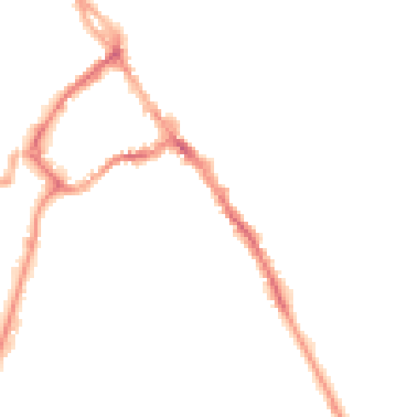 Night-time road noise heatmap for CA11 7AB