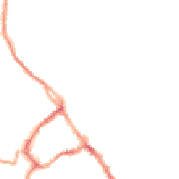 Night-time road noise heatmap for CA11 7QS