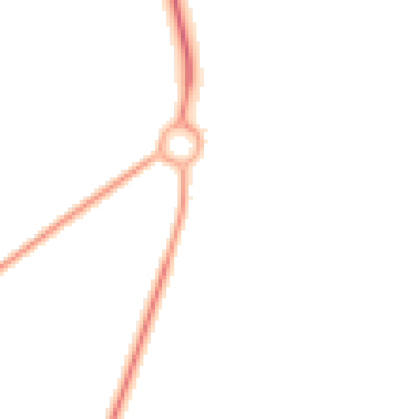 Night-time road noise heatmap for CA11 8RP