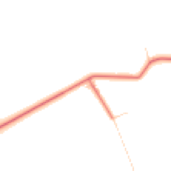 Daytime road noise heatmap for CA11 8RR