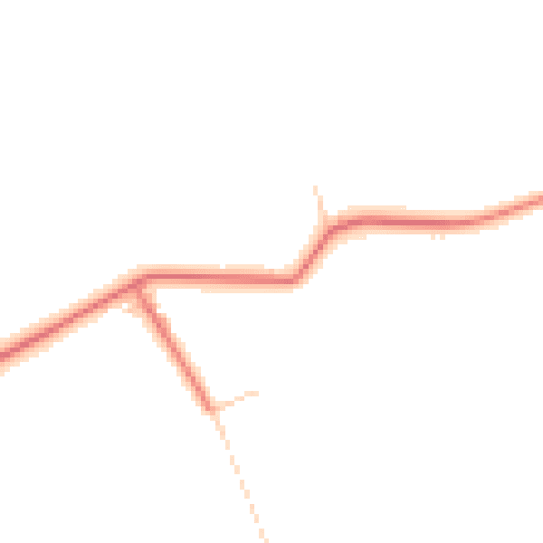 Daytime road noise heatmap for CA11 8RY