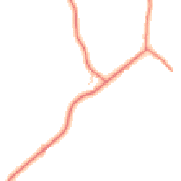 Daytime road noise heatmap for CA11 8SS