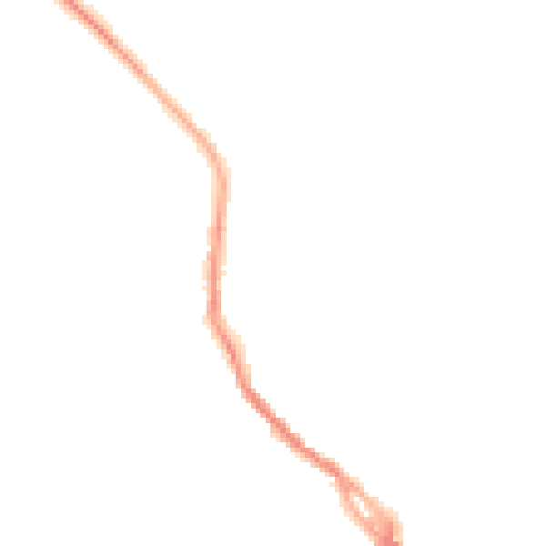 Night-time road noise heatmap for CA11 9HQ