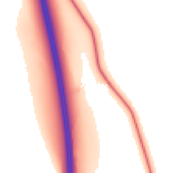 Daytime road noise heatmap for CA11 9NN