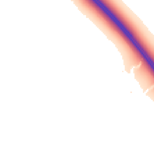 Night-time road noise heatmap for CA11 9QH