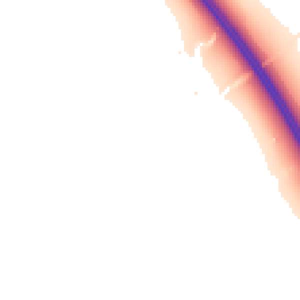 Night-time road noise heatmap for CA11 9QS