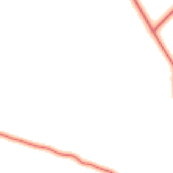 Daytime road noise heatmap for CA11 9SN