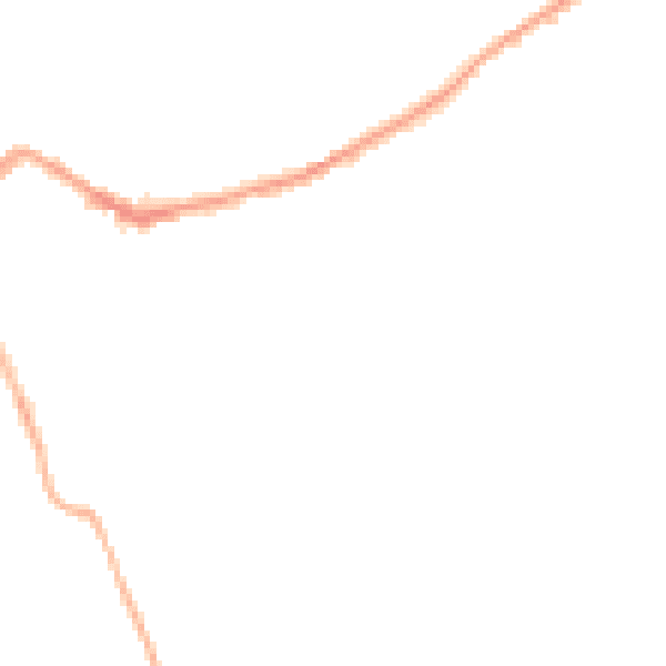 Night-time road noise heatmap for CA12 4DE