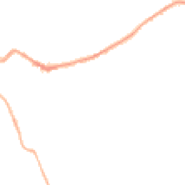Night-time road noise heatmap for CA12 4DF