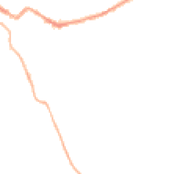 Night-time road noise heatmap for CA12 4DN